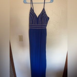 Royal blue Lulu’s long dress